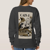 Cat&cuddles leesboeken, kitten designT-Shirt Trui (Achterkant)