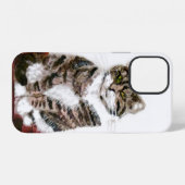 Cat Cute Kat Tabby Cat iPhone Hoesje (Achterkant horizontaal)