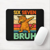 Cat Dabbing Bruh 67 Meme 6 7 Six Seven  Muismat (Met muis)