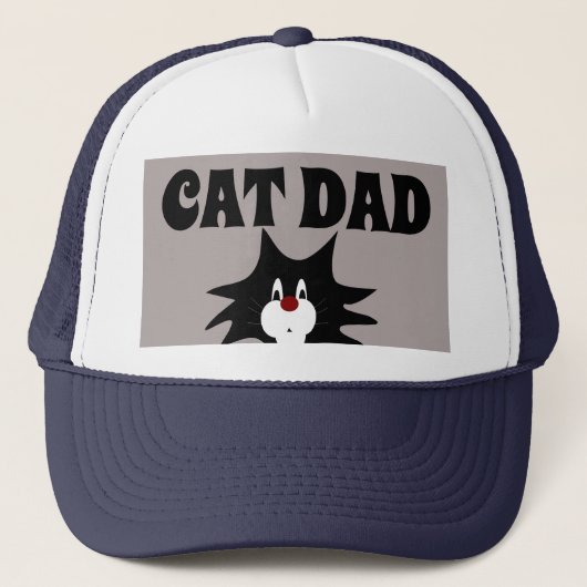 CAT DAD BALL PETTEN TUXEDO CAT PETTEN (Voorkant)