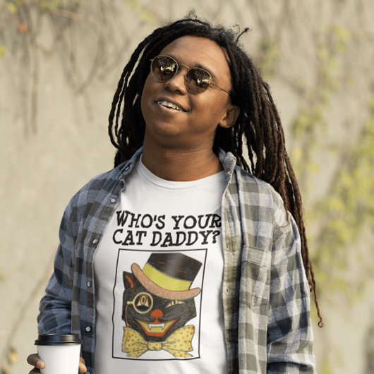  CAT DAD BLACK CAT T-shirts