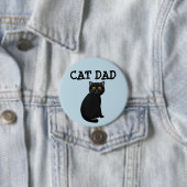 CAT DAD-BUTTON RONDE BUTTON 7,6 CM (In situ)
