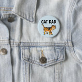 CAT DAD-BUTTONNEN RONDE BUTTON 5,7 CM (In situ)