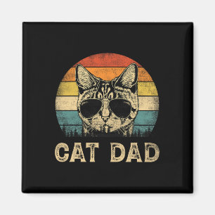  Cat Dad Cat Lovers Daddy Father&# s Day Magneet