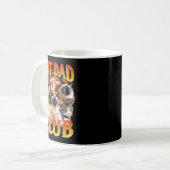 Cat Dad Club Funny Life Is Better With Cats Father Koffiemok (Voorkant links)