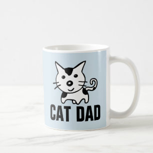 CAT DAD COFFEE MUGS KOFFIEMOK