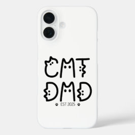 Cat Dad Custom Year iPhone 16 Hoesje