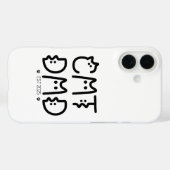 Cat Dad Custom Year Case-Mate iPhone Case (Achterkant (horizontaal))
