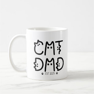 Cat Dad Custom Year Koffiemok