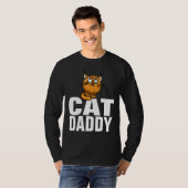 CAT DAD DADDY GINGER T-SHIRTS T - SHIRTS (Voorkant volledig)