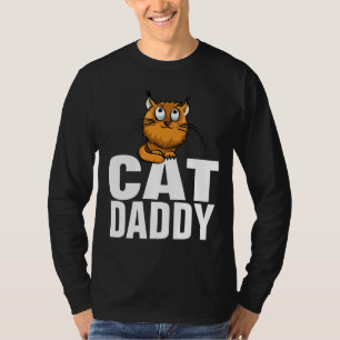 CAT DAD DADDY GINGER T-SHIRTS T - SHIRTS