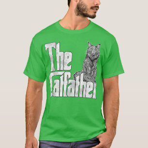 Cat Dad de Catfather Maine Coon Cat Father Kat D T-shirt