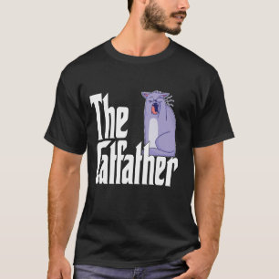 Cat Dad De Catfather Schattige Geeuwde Kat Vader K T-shirt