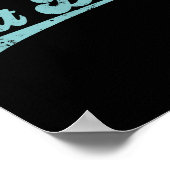 Cat Dad Funny Dad Father's Day Funny Papa  Poster (Hoek)