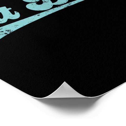 Cat Dad Funny Dad Father's Day Funny Papa  Poster (Hoek)