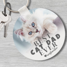 Cat Dad Gepersonaliseerde foto van huisdieren
