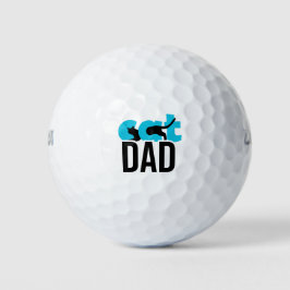 Cat dad golfballen