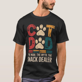 Cat Dad Het Man De mythe Grappige Mannen Shirt
