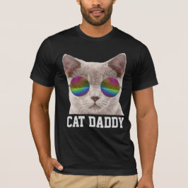 CAT DAD mannen T-shirts