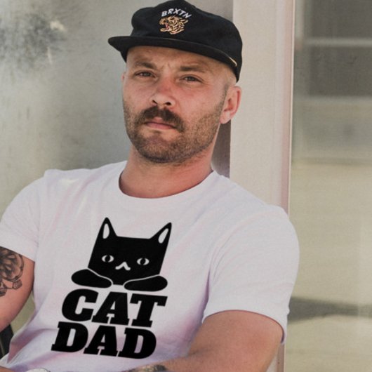 CAT DAD MANNEN T-SHIRTS