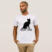 CAT DAD MANNEN T-shirts (Voorkant volledig)