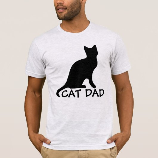 CAT DAD MANNEN T-shirts (Voorkant)