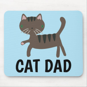 CAT DAD MOUSEPAD MUISMAT