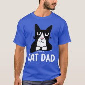 CAT DAD, Panda Kat T-shirts, Tuxedo T-shirt (Voorkant)