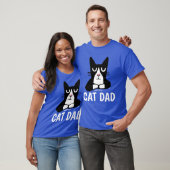 CAT DAD, Panda Kat T-shirts, Tuxedo T-shirt (Unisex)