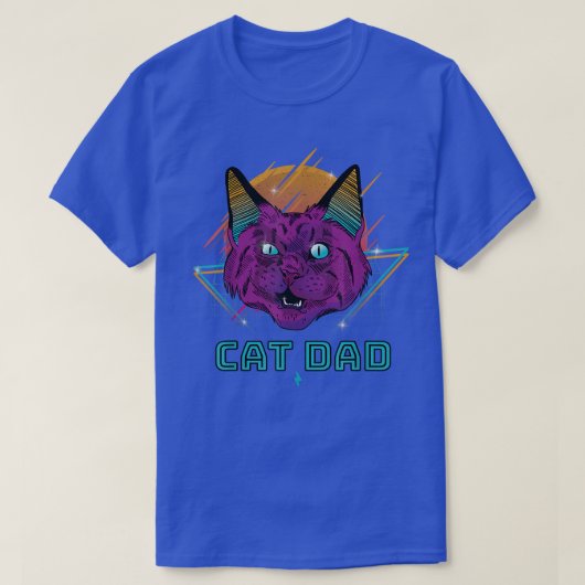 Cat Dad Shirt - Cat Daddy Shirt for Men - Cat Gift (Design voorkant)