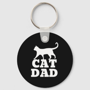 Cat Dad Sleutelhanger