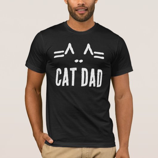CAT DAD T-SHIRT (Voorkant)