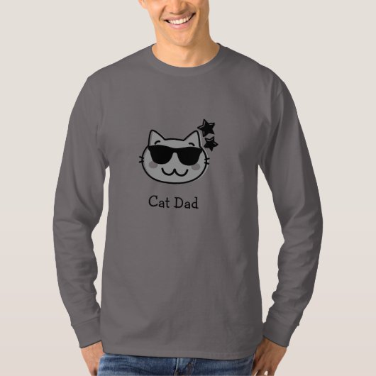 CAT DAD T-Shirt (Voorkant)