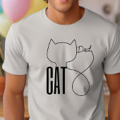 CAT DAD T-SHIRT