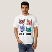 CAT DAD t-shirts (Voorkant volledig)