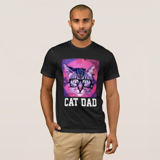 CAT DAD T-SHIRTS (Voorkant volledig)