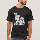 Cat Dad The Catfather Crazy Cat Father Kitty Daddy T-shirt (Voorkant)