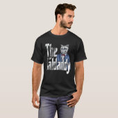 Cat Dad The Catfather Crazy Cat Father Kitty Daddy T-shirt (Voorkant volledig)