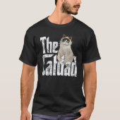 Cat Dad The Catfather Crazy Cat Father Kitty Daddy T-shirt (Voorkant)