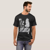 Cat Dad The Catfather Crazy Cat Father Kitty Daddy T-shirt (Voorkant volledig)