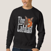 Cat Dad The Catfather Crazy Cat Father Kitty Daddy Trui (Voorkant)