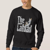 Cat Dad The Catfather Crazy Cat Father Kitty Daddy Trui (Voorkant)