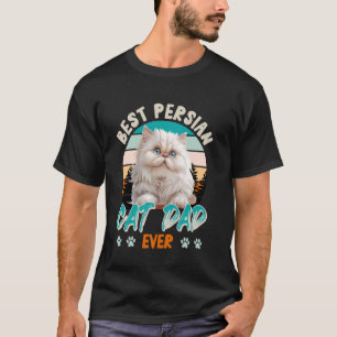 Cat Daddy BESTE PERZISCHE KAT PAPA OOIT Mannen  T-shirt