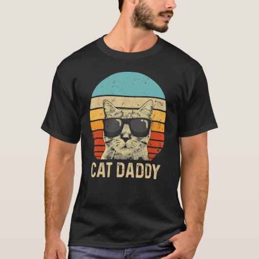Cat Daddy Cat Cat Pap Vader T-shirt (Voorkant)