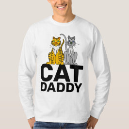 CAT DADDY, CAT DAD, MANNEN T-SHIRTS GUYS T - SHIRT