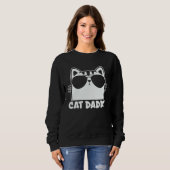 Cat Daddy   Cute Cat Owner Cat  Cat Mom Cat Dad  1 Trui (Voorkant volledig)