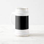 CAT DADDY DAD GOLD GLITTER BEER STEIN BIERPUL (Voorkant links)