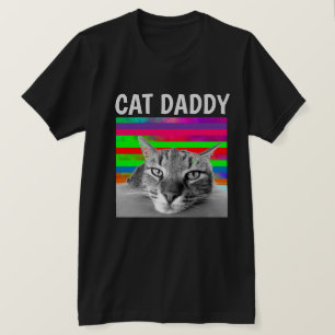 CAT DADDY DAD MANNEN T-shirt
