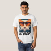 CAT DADDY DAD SUNGLASSEN T-SHIRTS (Voorkant volledig)