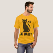 CAT DADDY DAD T-shirts (Voorkant volledig)